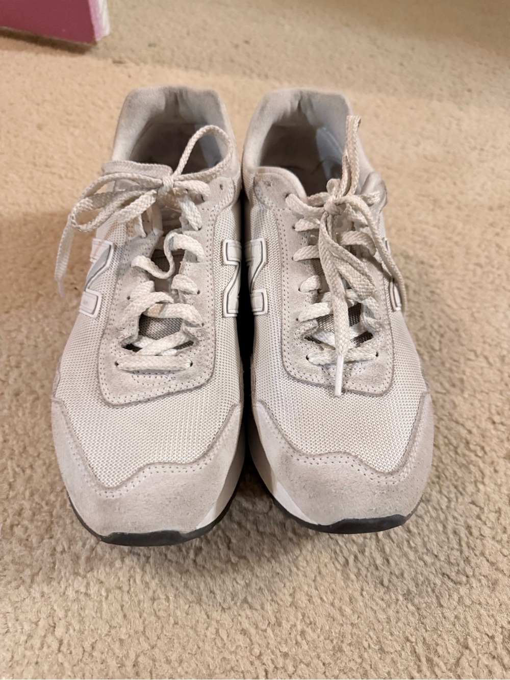New Balance Women’s Light Beige Casual Sneakers